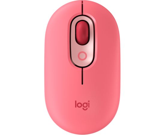 LOGITECH POP Mouse with emoji - ROSE - BT  - EMEA28i-935 - FY25,TERRA