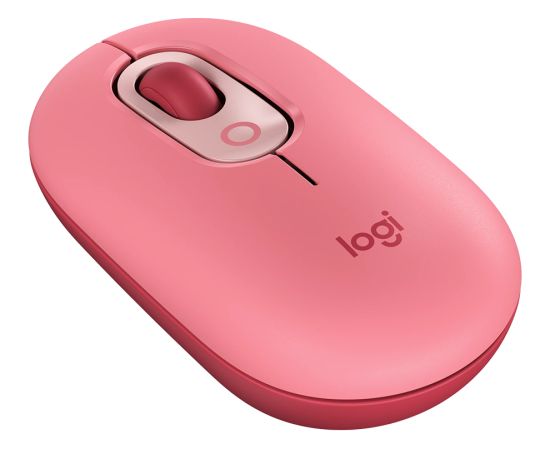 LOGITECH POP Mouse with emoji - ROSE - BT  - EMEA28i-935 - FY25,TERRA