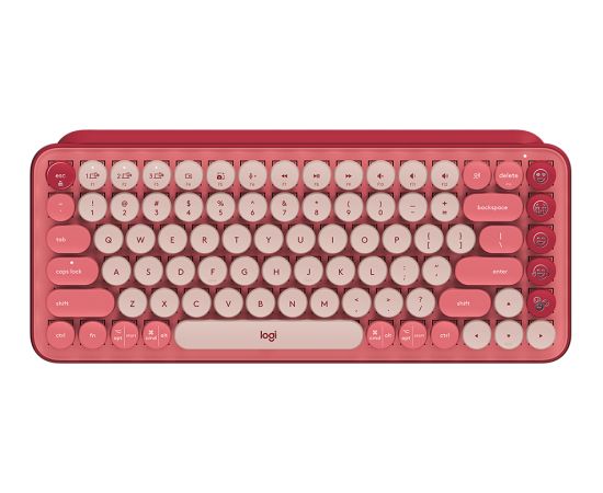 LOGITECH POP ICON KEYS - ROSE - US INT'L - BT  - INTNL-973