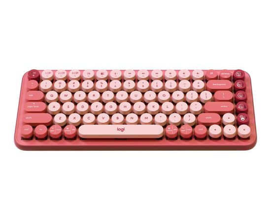 LOGITECH POP ICON KEYS - ROSE - US INT'L - BT  - INTNL-973