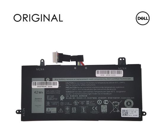 Extradigital Аккумулятор для ноутбука DELL J0PGR, 42Wh, 5250mAh, Original