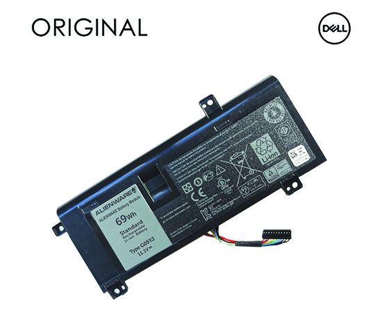 Аккумулятор для ноутбука DELL 8X70T, 6216mAh, Original