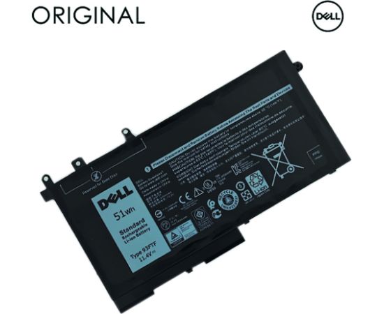 Notebook battery, DELL D4CMT, 4254mAh, Original