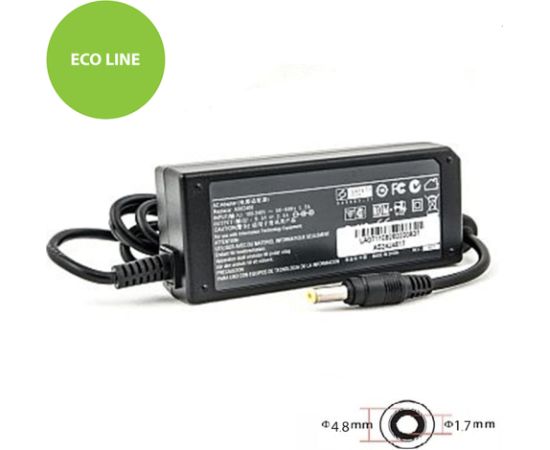 Extradigital Laptop Power Adapter ASUS 220V, 24W: 9.5V, 2.5A