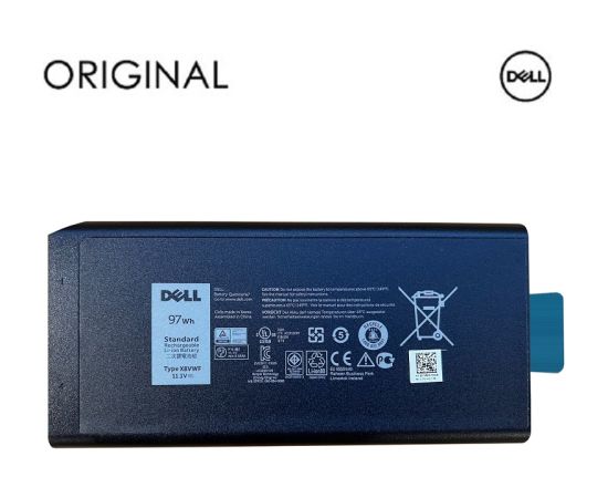 Extradigital Аккумулятор для ноутбука DELL X8VWF, 97Wh, Original