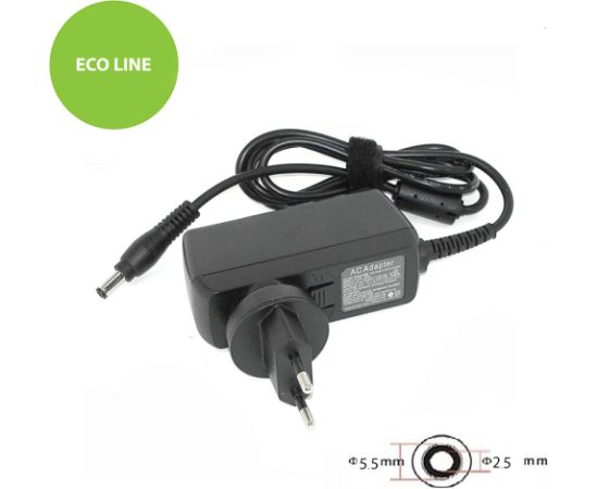 Extradigital Laptop Power Adapter ASUS 45W: 19V, 2.37A