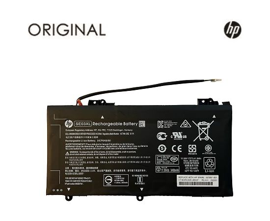 Extradigital Аккумулятор для ноутбука HP SE03XL, 3450mAh, Original