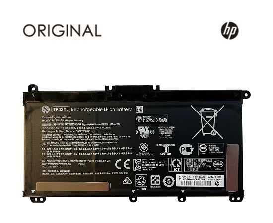 Extradigital Notebook battery HP TF03XL, 3470mAh, Original