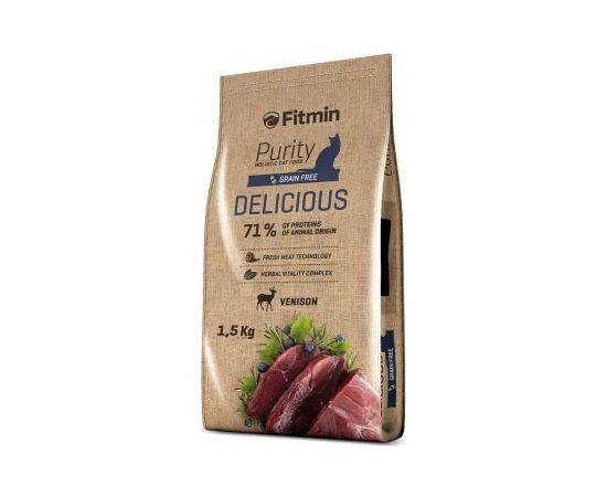 FITMIN Cat Purity Delicious - dry cat food - 1,5 kg