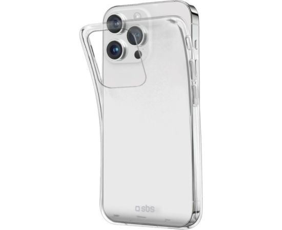 Apple iPhone 15 Pro Max Skinny Cover By SBS Transparent