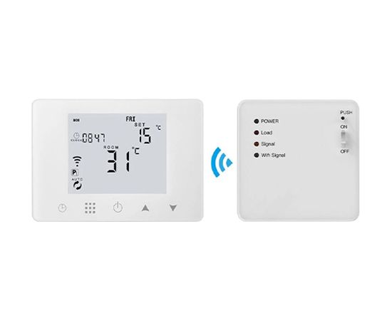 Hismart TUYA Programmable Heating Thermostat for Boiler Control, Wifi