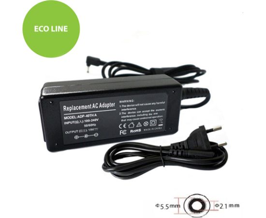 Extradigital Laptop Power Adapter ACER 45W: 19V, 2.37A