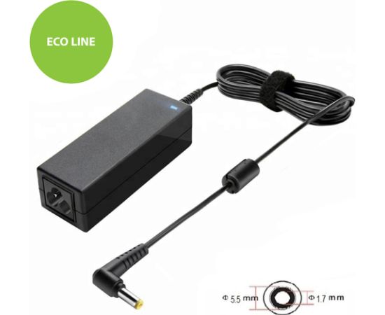 Extradigital Laptop Power Adapter ACER 45W: 19V, 2.37A