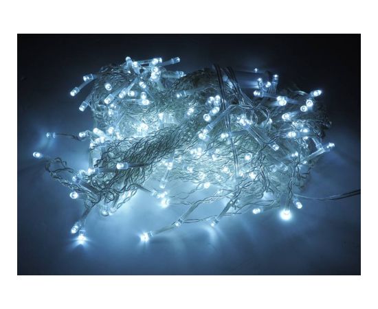 Goodbuy  ICICLE 250 LED gaismas aizkars | 5m | 8 funkcijas | balts