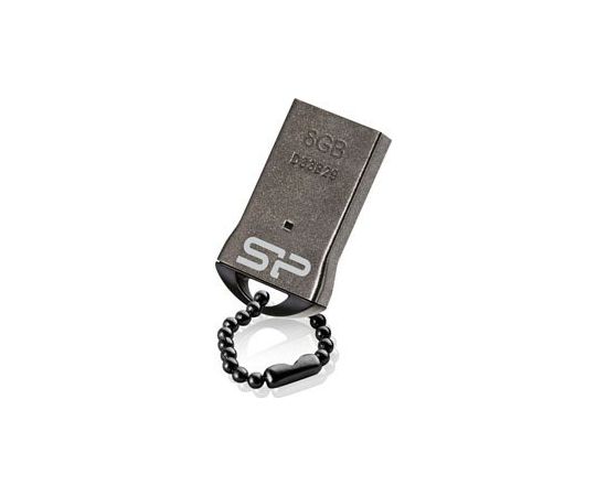 Pendrive Silicon Power 8GB Touch T01 USB 2.0 Black