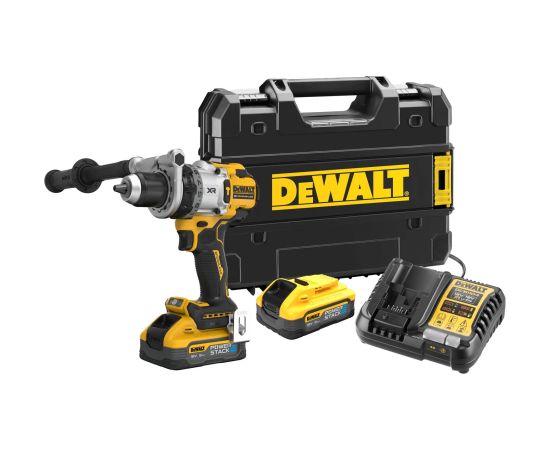 Akumulatora triecienurbjmašīna-skrūvgriezis DeWalt DCD1007H2T-QW; 18 V; 2x5,0 Ah akum.