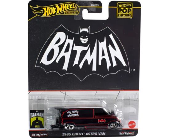 Mattel Hot Wheels Premium® Pop Culture: Batman - 1985 Chevy Astro Van (HVJ48)