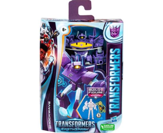 Hasbro Transformers: Earthspark - Shockwave Deluxe Class Action Figure (F6736)