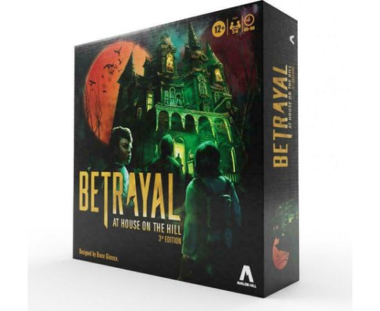 Hasbro Avalon Hill Board Game - Betrayal At House on the Hill (3rd Edition) (English Language) (F4541)