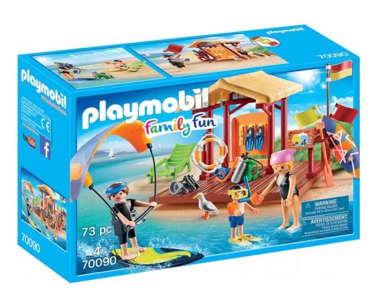 Playmobil Szkółka sportów wodnych (70090)