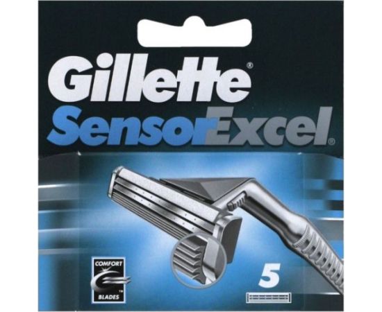 Gillette Sensor Excel wymienne ostrza do maszynki do golenia 5szt