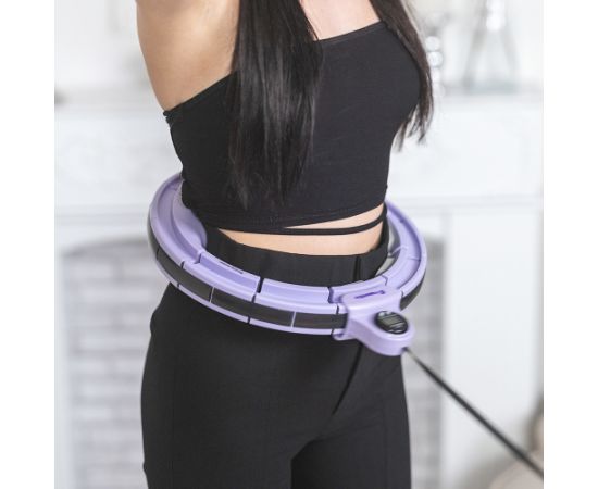 Hula Hoop ar atsvaru inSPORTline Pro 69 - 105 cm