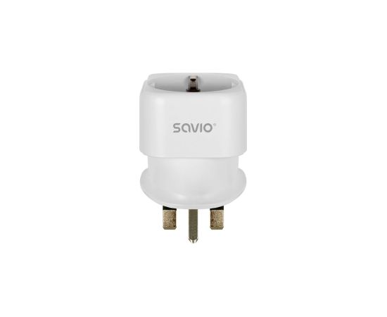 Strāvas adapteris SAVIO Travel adapter EU socket – UK plug