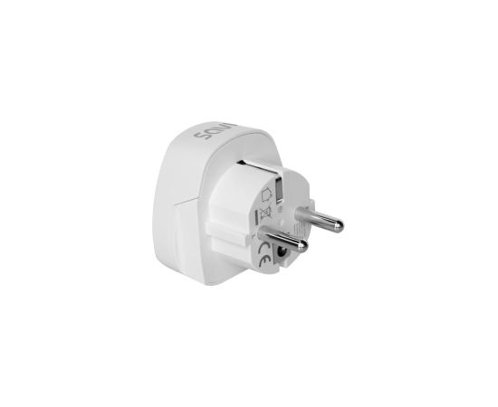 Strāvas adapteris SAVIO Travel adapter UK socket - EU plug