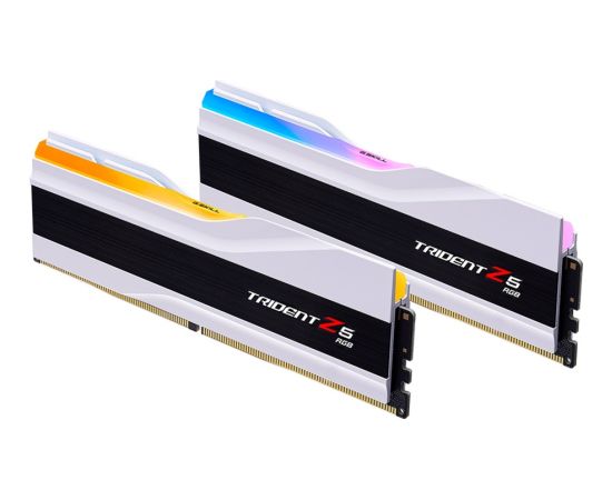 G.Skill DDR5 - 48GB - 8400 - CL - 40 (2x 24 GB) dual kit, RAM (white, F5-8400J4052G24GX2-TZ5RW, Trident Z5 RGB, INTEL XMP)