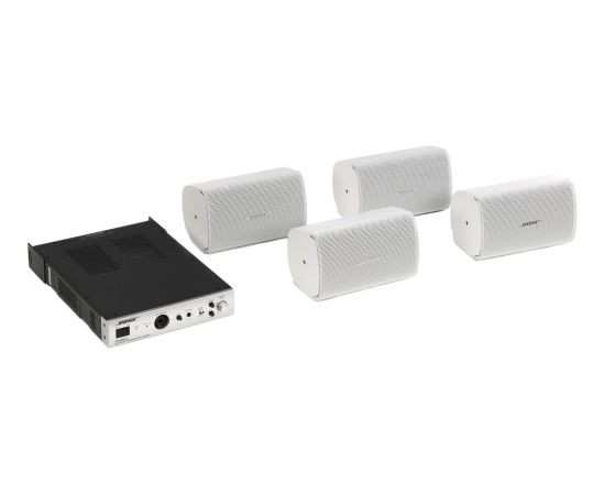 Āra Skaļruņu komplekts ar pastiprinātāju Bose AudioPack Pro S4 white