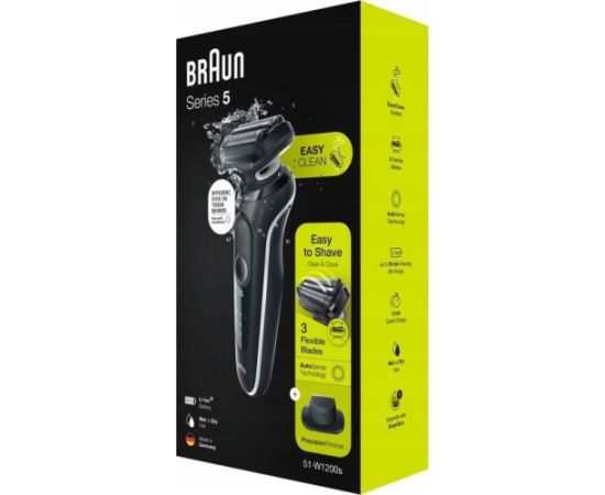 Braun Shaver BRAUN 51-W1200s White