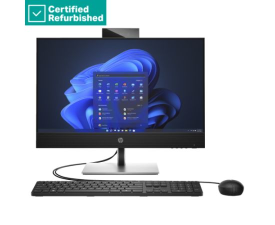 RENEW SILVER HP Pro 440 G9 AIO All-in-One - i5-13500T, 16GB, 512GB SSD, 23.8 FHD Touch AG, DVD-RW, Height Adjustable, USB Mouse, Win 11 Pro, 1 years   883V7EAR#ABZ