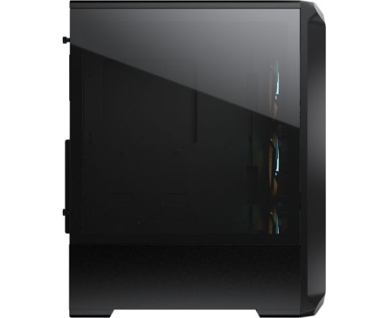 COUGAR | Archon 2 RGB (Black) | PC Case | Mid Tower / TG Front Panel / 3 x ARGB Fans / 3mm TG Left Panel