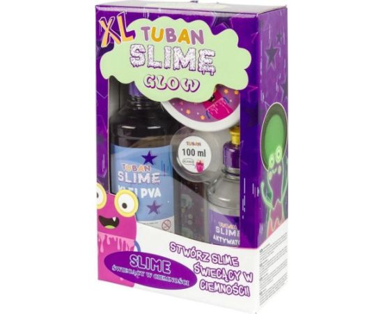 TUBAN Super Slime Set - Glow in the dark XL