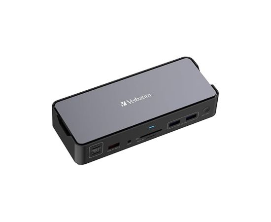 USB centrmezgls Verbatim USB-C Pro Docking Station 15 in 1