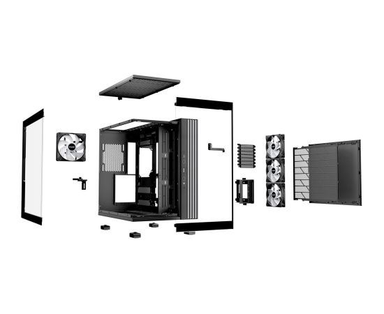 be quiet! LIGHT BASE 600 LX Black Midi Tower