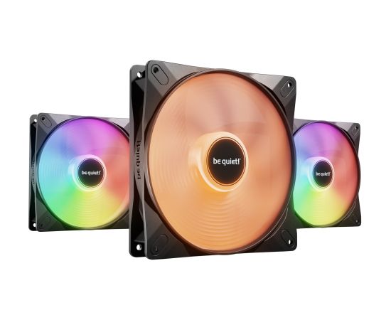 be quiet! LIGHT WINGS LX 140mm PWM High Speed 3-Pack Black Computer case Fan 14 cm 3 pc(s)