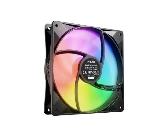 be quiet! LIGHT WINGS LX 140mm PWM High Speed 3-Pack Black Computer case Fan 14 cm 3 pc(s)