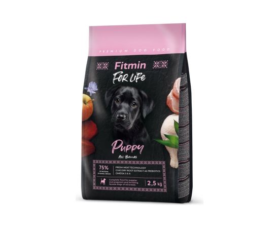 FITMIN Dog For Life Puppy - Karma sucha dla psów - 2,5kg