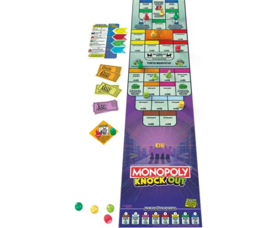 MONOPOLY Galda spēle Knockout (lietuviešu valodā)