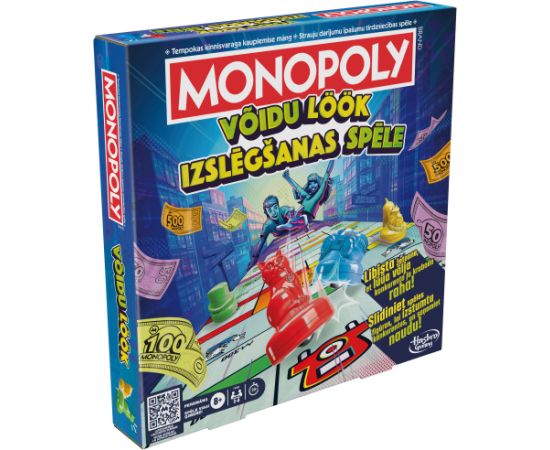 MONOPOLY Galda spēle Knockout (igauņu un latviešu valodā)