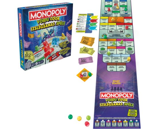 MONOPOLY Galda spēle Knockout (igauņu un latviešu valodā)