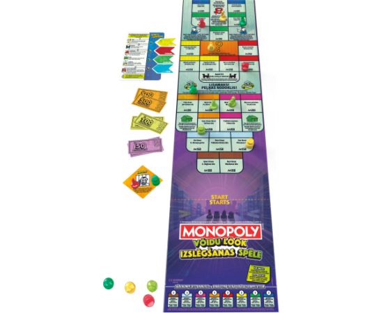 MONOPOLY Galda spēle Knockout (igauņu un latviešu valodā)