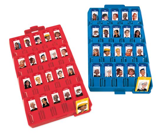 Hasbro Ceļojumu spēle Guess Who Grab&Go