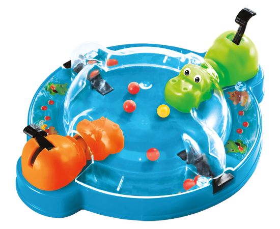 Hasbro Ceļojumu spēle Hungry Hungry Hippos Grab&Go