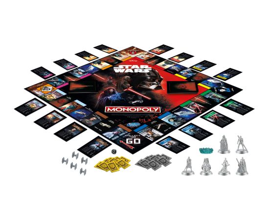 MONOPOLY Galda spēle Star Wars: Dark side (Angļu val.)