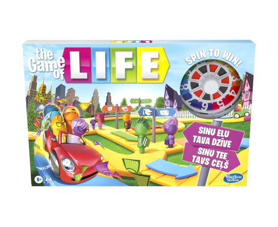 Hasbro Galda spēle "Game of life" (Latviešu un igauņu val.)