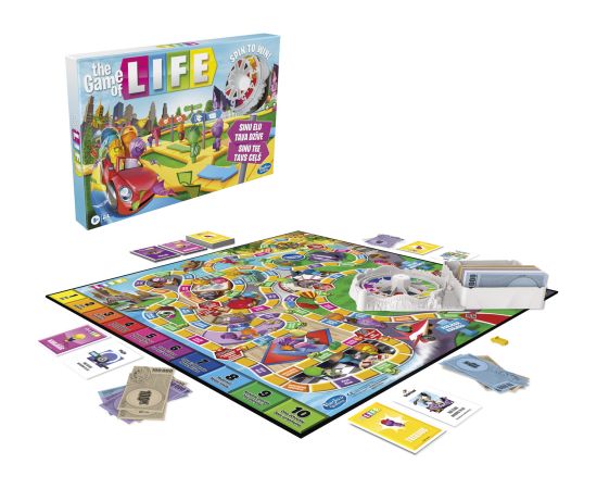 Hasbro Galda spēle "Game of life" (Latviešu un igauņu val.)