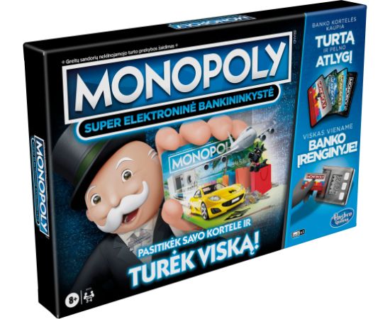 MONOPOLY Настольная игра Монополия Бонусы без границ (на литовском яз.)