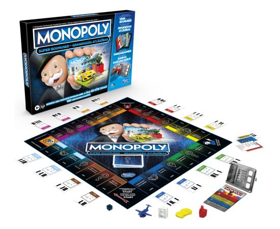 MONOPOLY Настольная игра Монополия Бонусы без границ (на эстонском и латышском яз.)